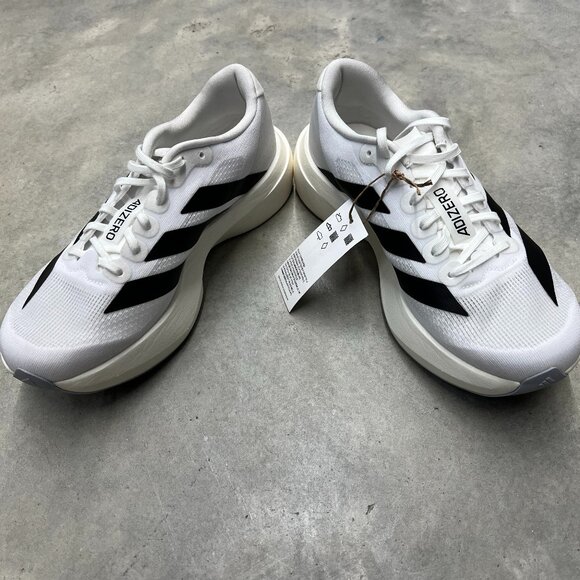 Adidas Adizero Evo SL Men's White Black JH6206 - New - Picture 5 of 6